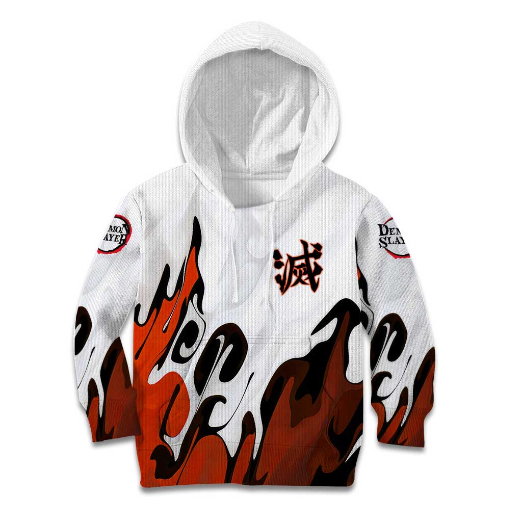 Rengoku Kyojuro - Demon Slayer Kid Hoodie Anime Style