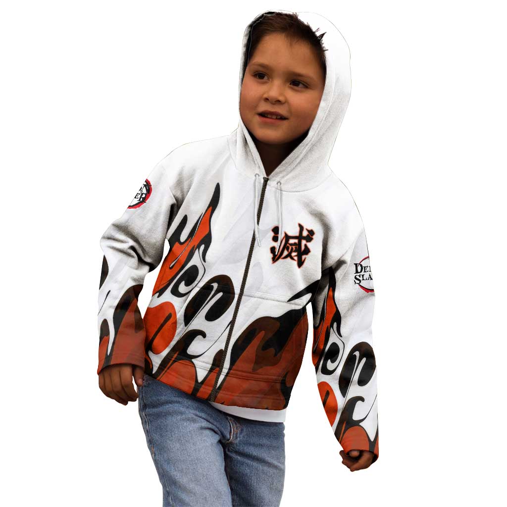 Rengoku Kyojuro - Demon Slayer Kid Hoodie Anime Style