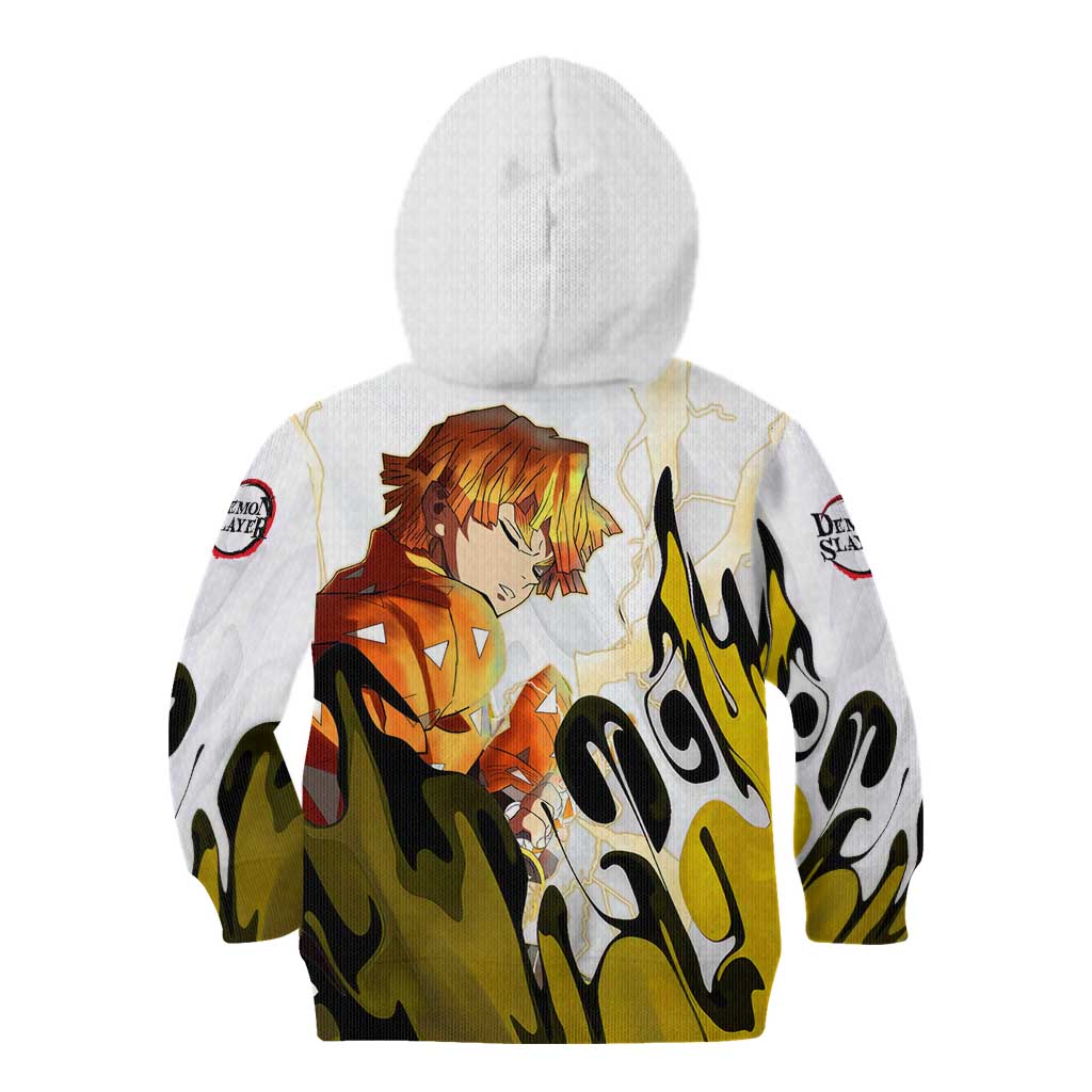 Zenitsu - Demon Slayer Kid Hoodie Anime Style