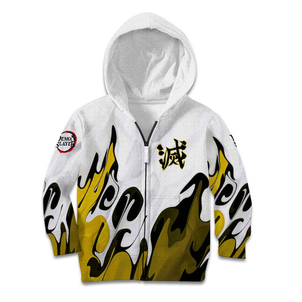 Zenitsu - Demon Slayer Kid Hoodie Anime Style