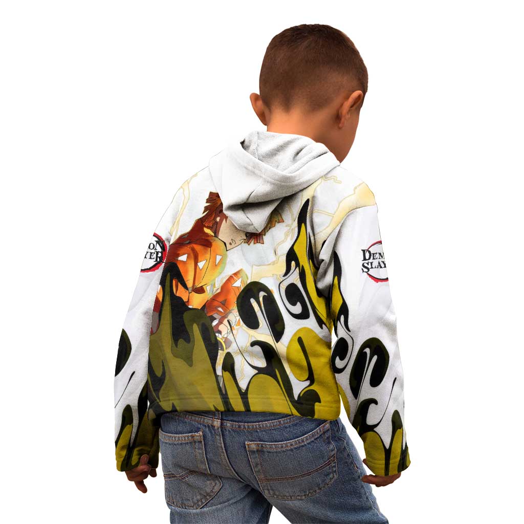 Zenitsu - Demon Slayer Kid Hoodie Anime Style