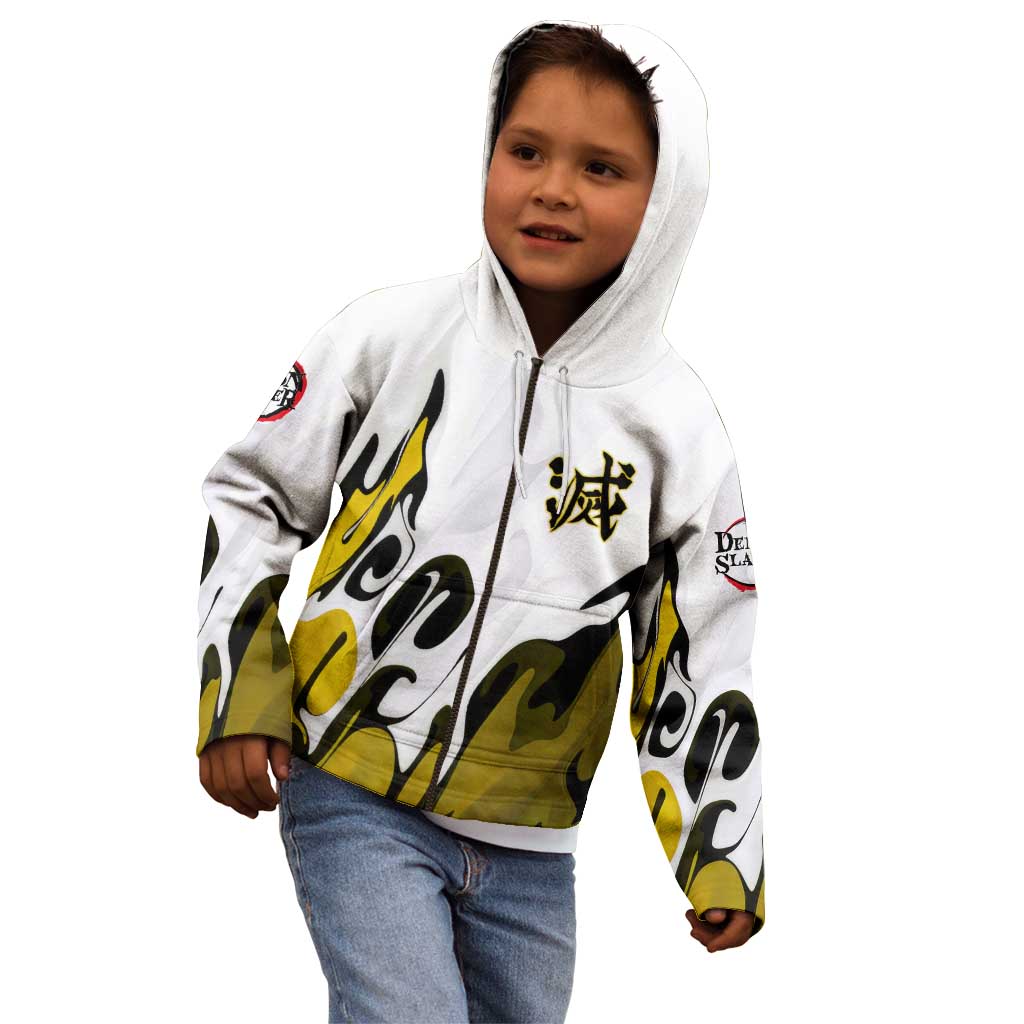 Zenitsu - Demon Slayer Kid Hoodie Anime Style