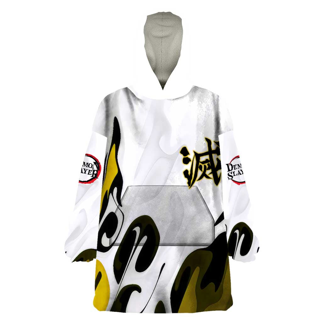 Zenitsu - Demon Slayer Wearable Blanket Hoodie Anime Style