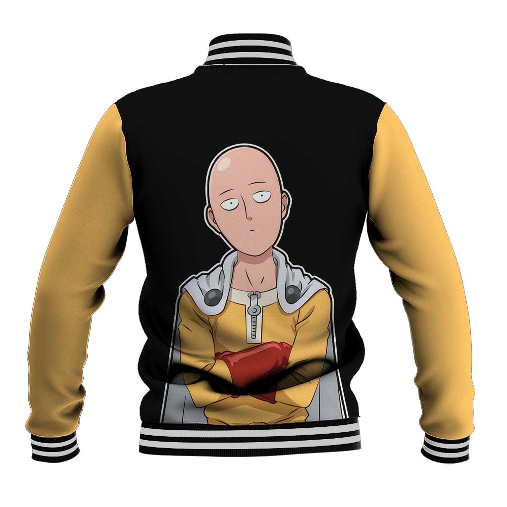 Saitama - One Punch Man Baseball Jacket Anime Mix Manga Style