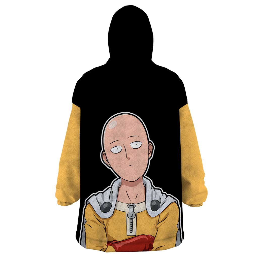 Saitama - One Punch Man Wearable Blanket Hoodie Anime Mix Manga Style
