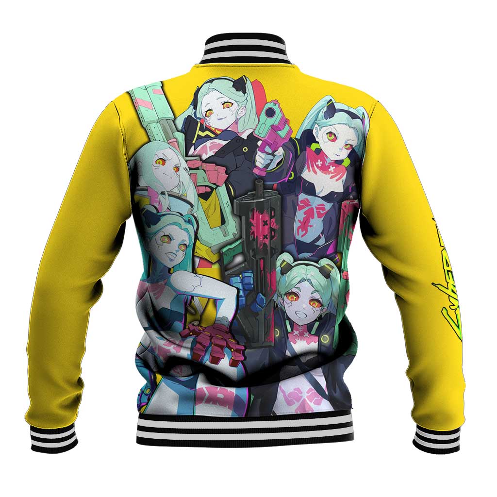 Rebecca - Cyberpunk: Edgerunners Baseball Jacket Anime Style