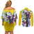 Rebecca - Cyberpunk: Edgerunners Couples Matching Off Shoulder Short Dress and Long Sleeve Button Shirt Anime Style