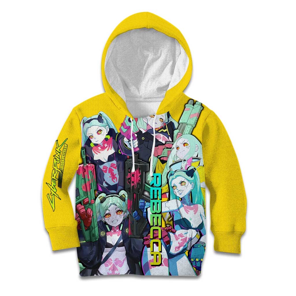 Rebecca - Cyberpunk: Edgerunners Kid Hoodie Anime Style