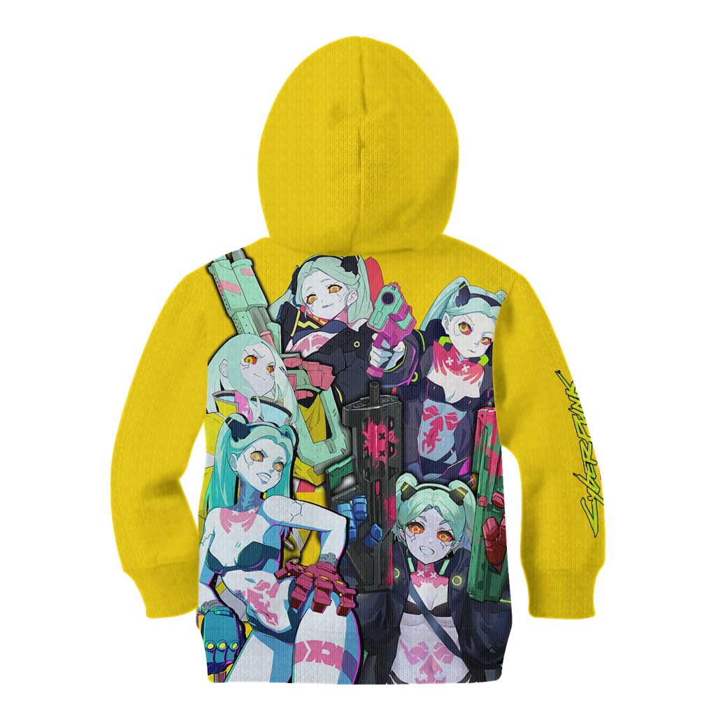 Rebecca - Cyberpunk: Edgerunners Kid Hoodie Anime Style