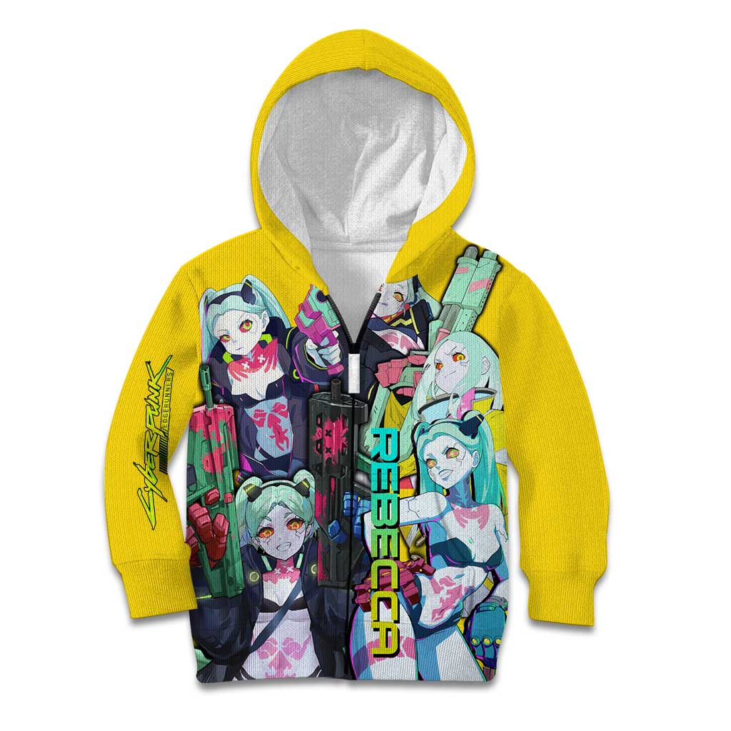 Rebecca - Cyberpunk: Edgerunners Kid Hoodie Anime Style