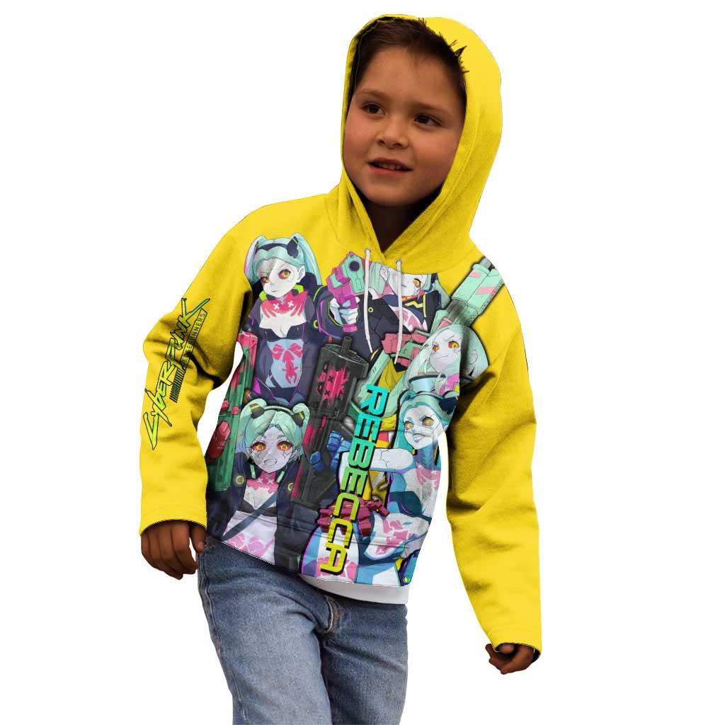 Rebecca - Cyberpunk: Edgerunners Kid Hoodie Anime Style