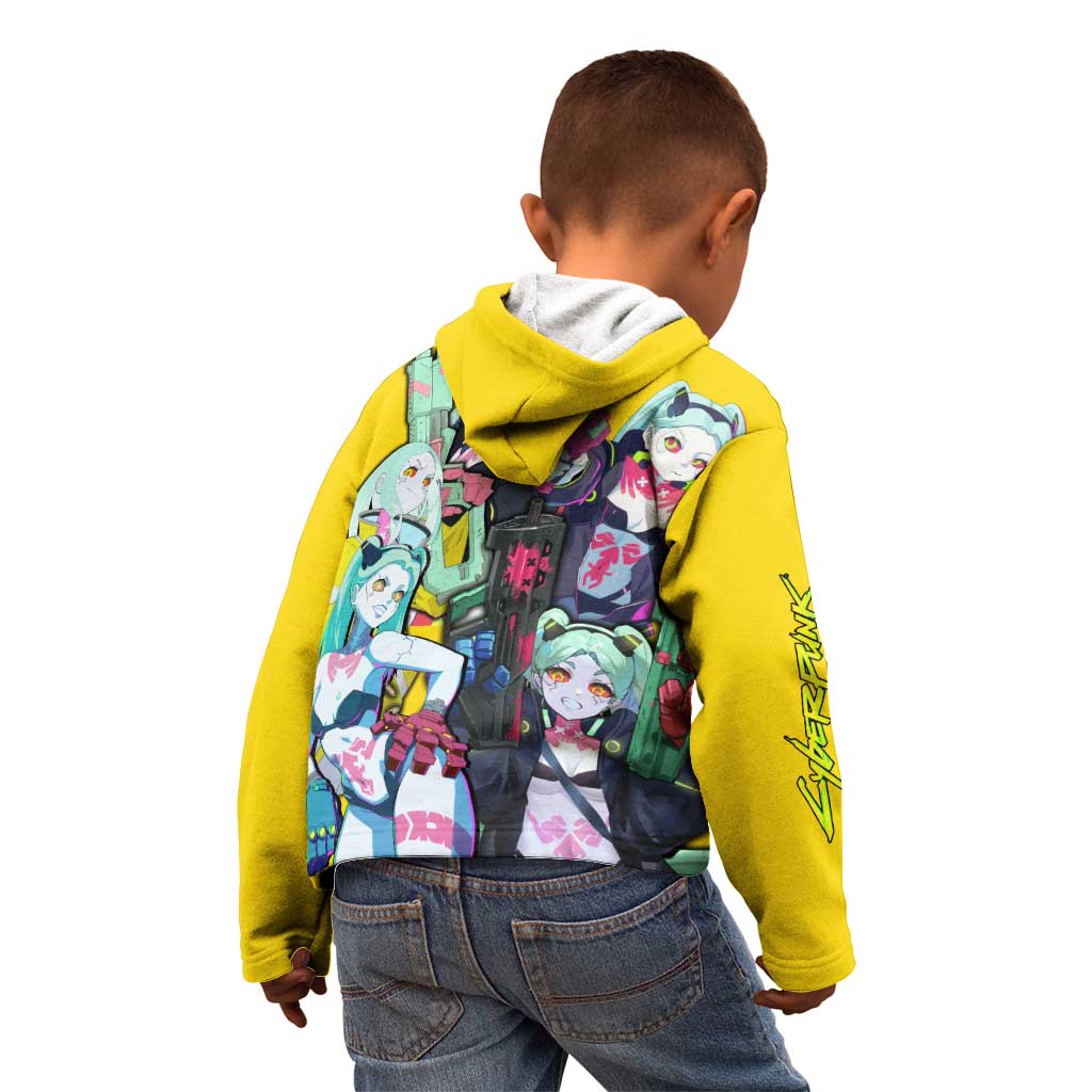 Rebecca - Cyberpunk: Edgerunners Kid Hoodie Anime Style