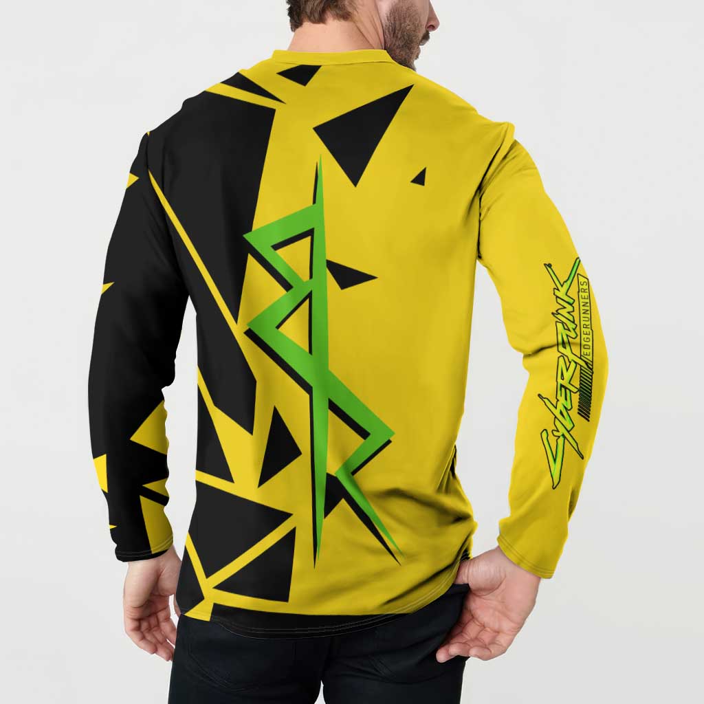 Lucy - Cyberpunk Edgerunners Button Sweatshirt Anime Style