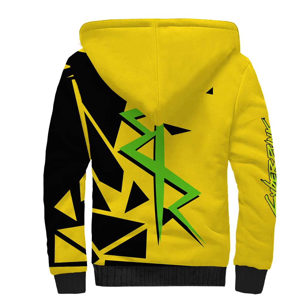 Lucy - Cyberpunk Edgerunners Sherpa Hoodie Anime Style