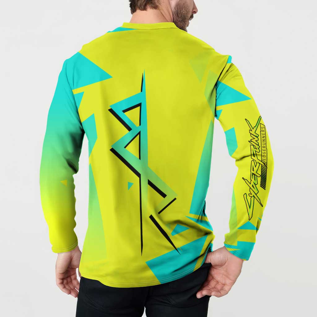 David and Lucy and Rebecca - Cyberpunk Edgerunners Button Sweatshirt Anime Style