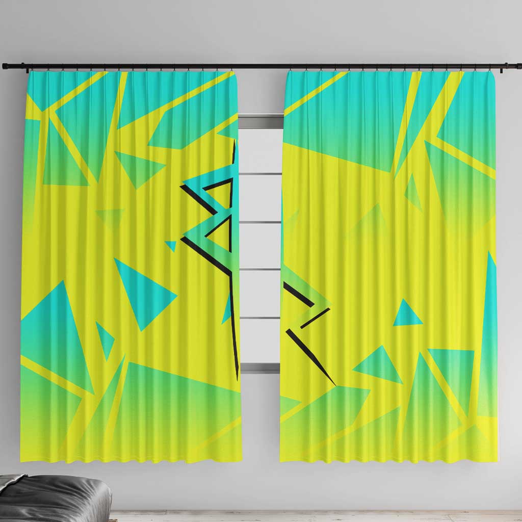 David and Lucy and Rebecca - Cyberpunk Edgerunners Window Curtain Anime Style