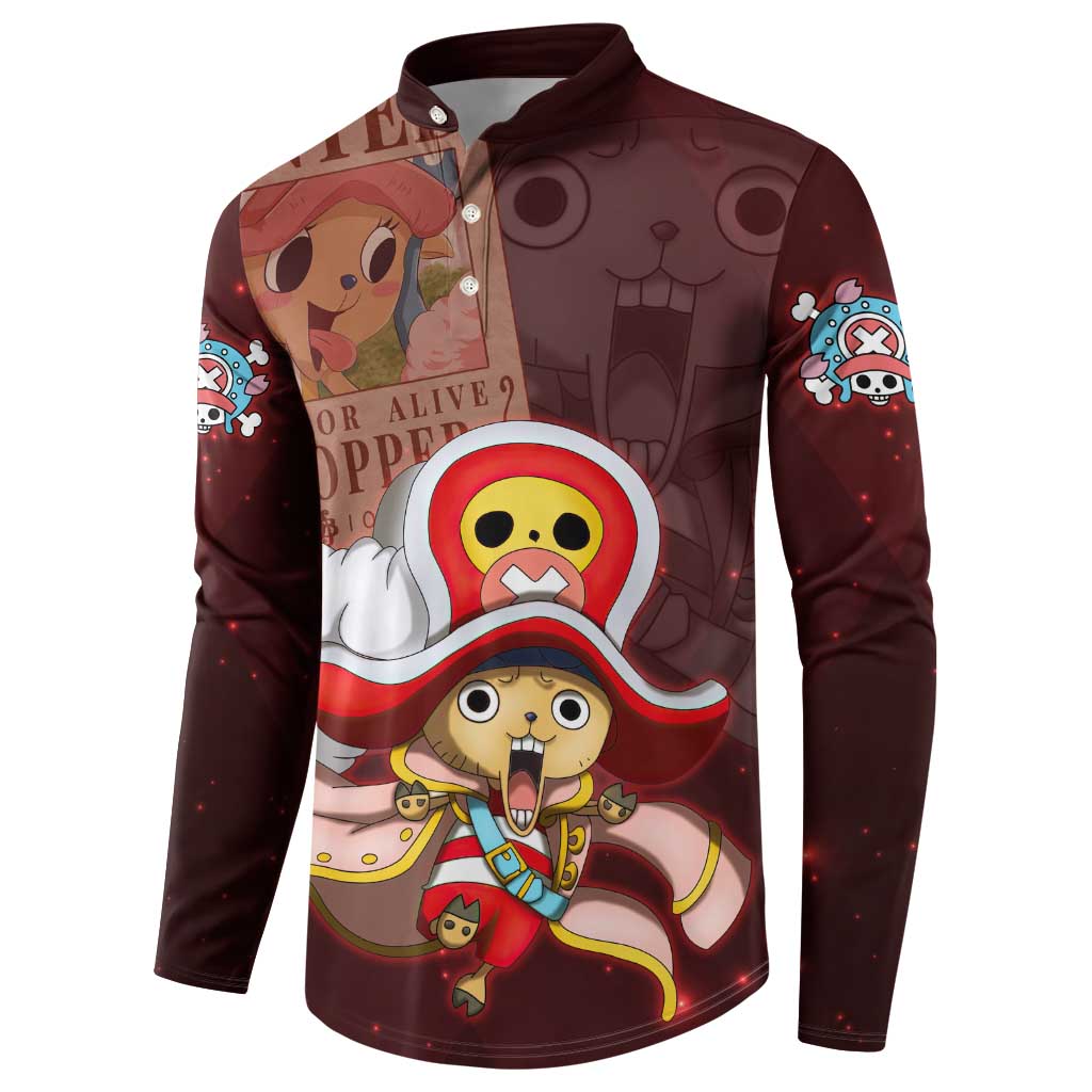 Tony Tony Chopper - One Piece Button Sweatshirt Anime Style