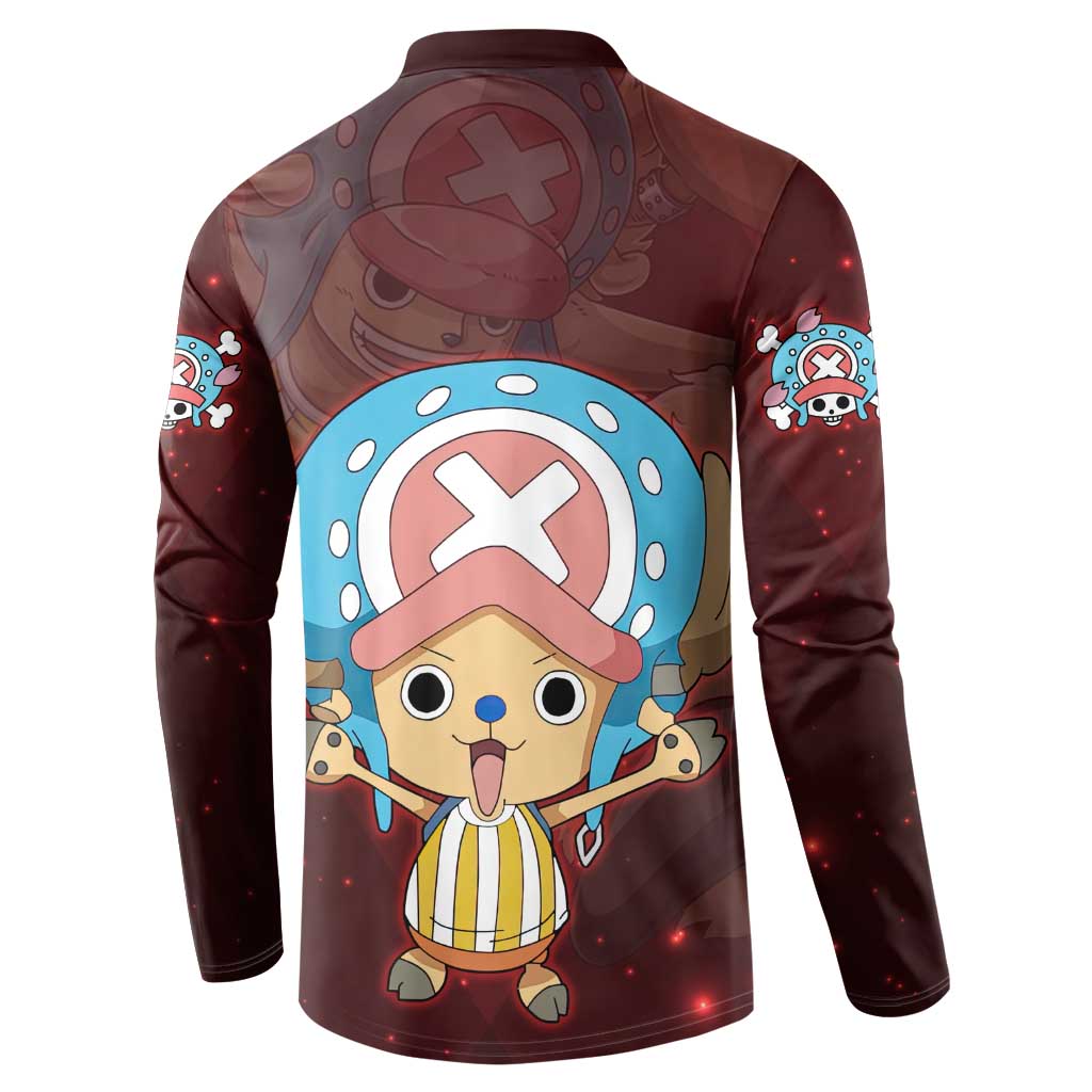 Tony Tony Chopper - One Piece Button Sweatshirt Anime Style
