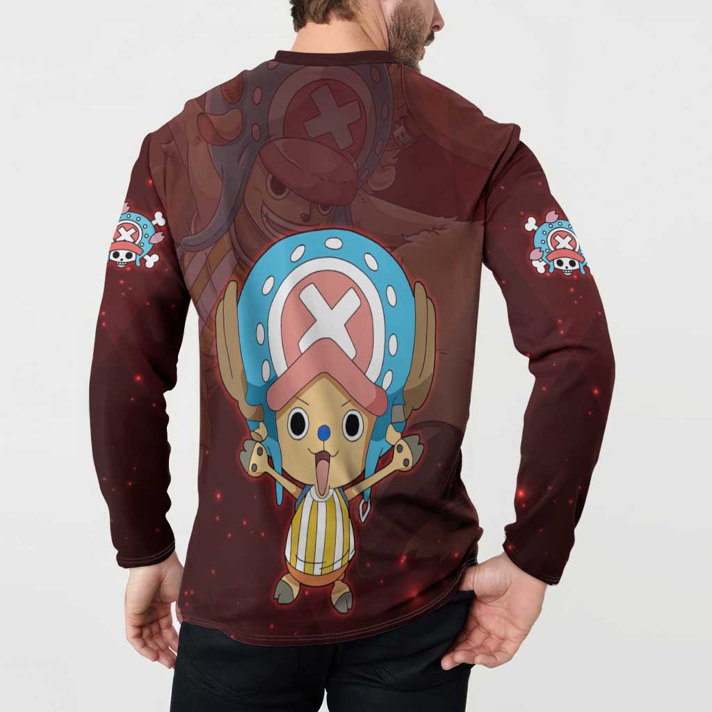Tony Tony Chopper - One Piece Button Sweatshirt Anime Style