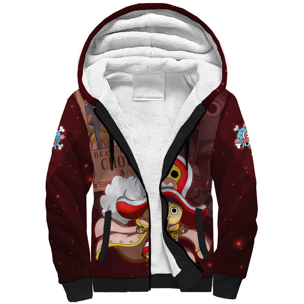 Tony Tony Chopper - One Piece Sherpa Hoodie Anime Style