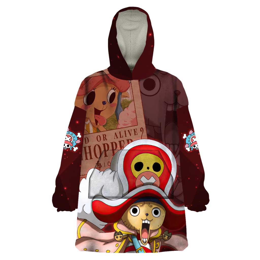 Tony Tony Chopper - One Piece Wearable Blanket Hoodie Anime Style