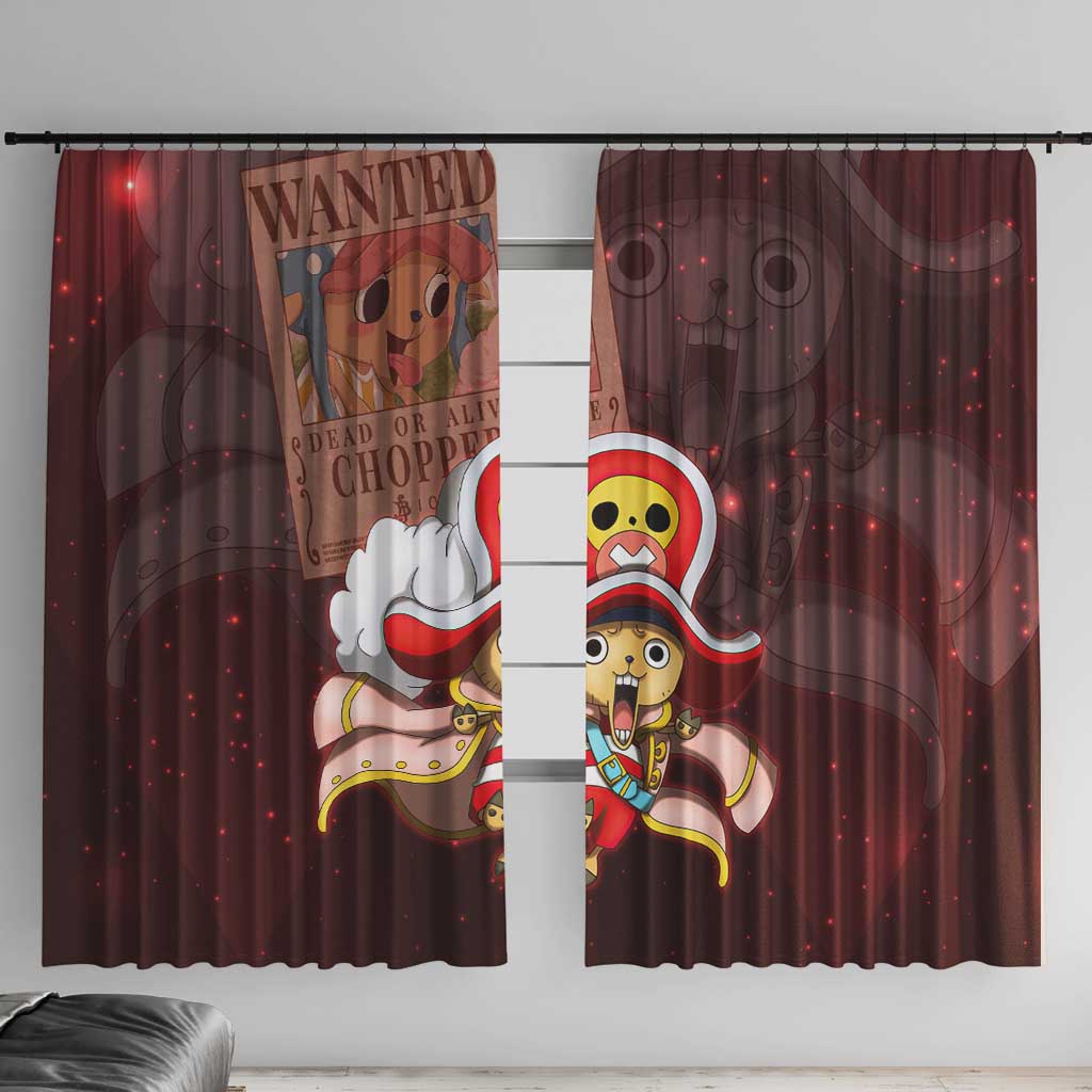 Tony Tony Chopper - One Piece Window Curtain Anime Style