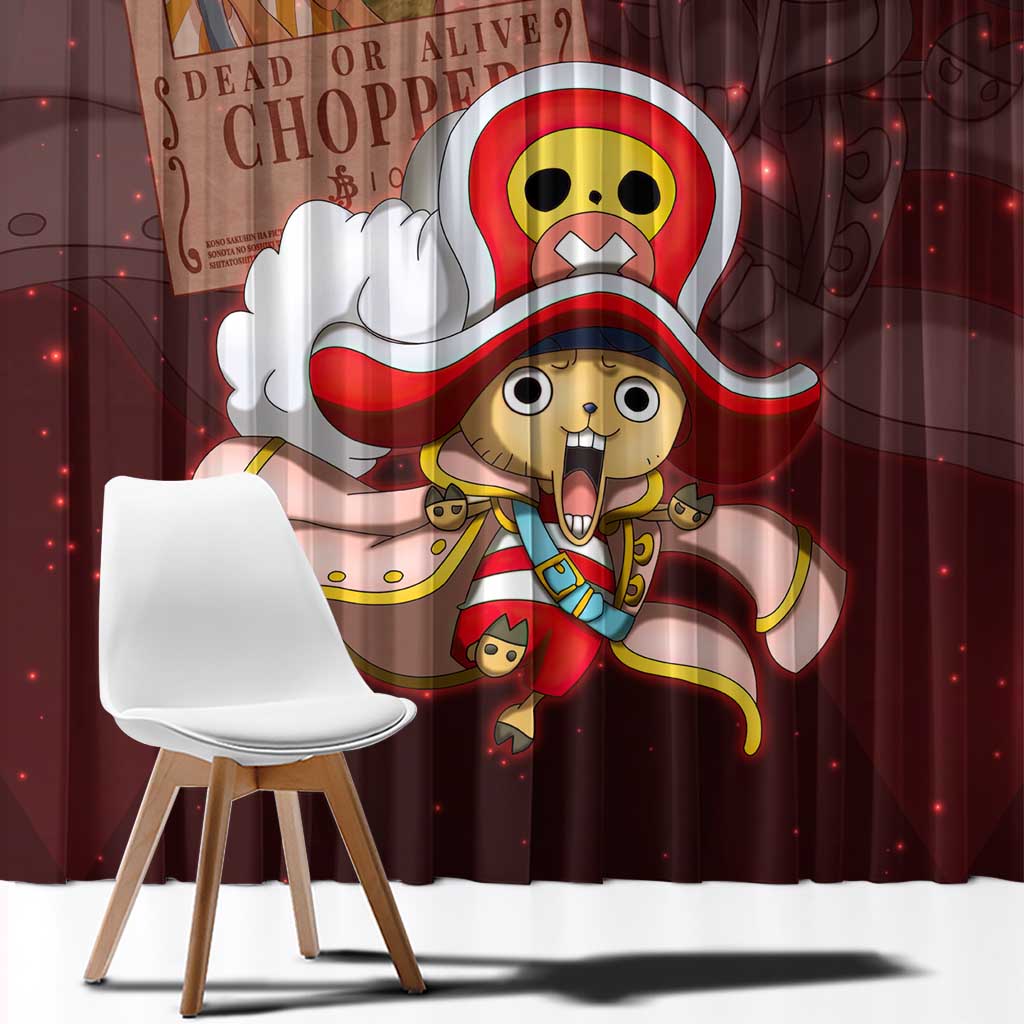 Tony Tony Chopper - One Piece Window Curtain Anime Style