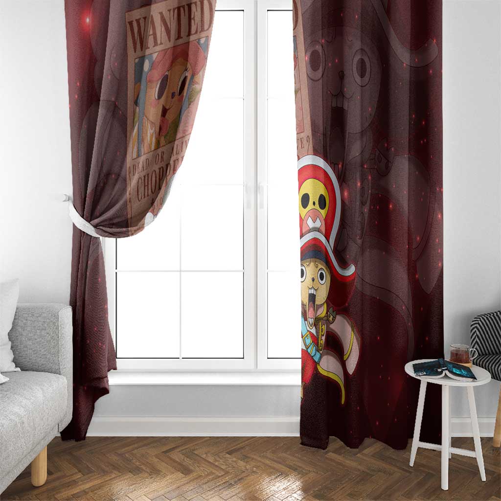 Tony Tony Chopper - One Piece Window Curtain Anime Style