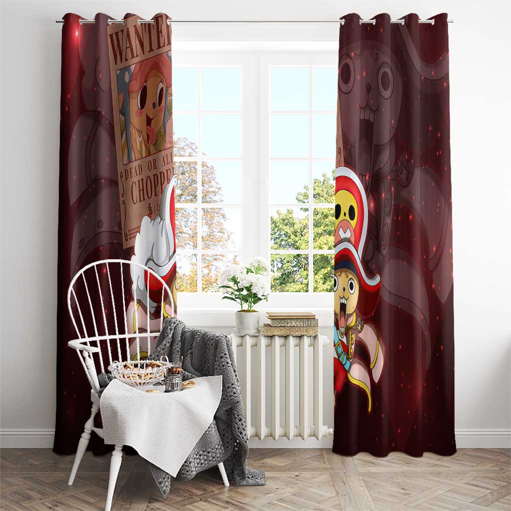 Tony Tony Chopper - One Piece Window Curtain Anime Style