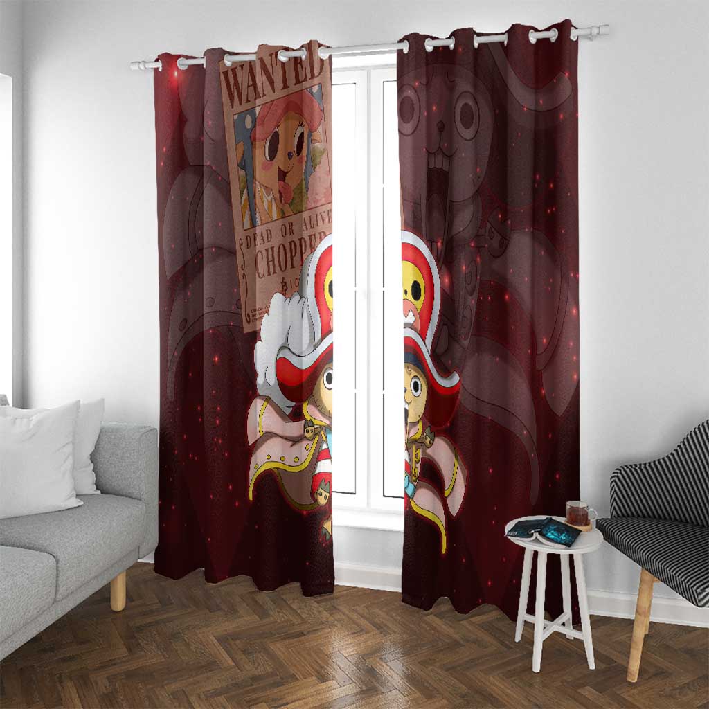 Tony Tony Chopper - One Piece Window Curtain Anime Style