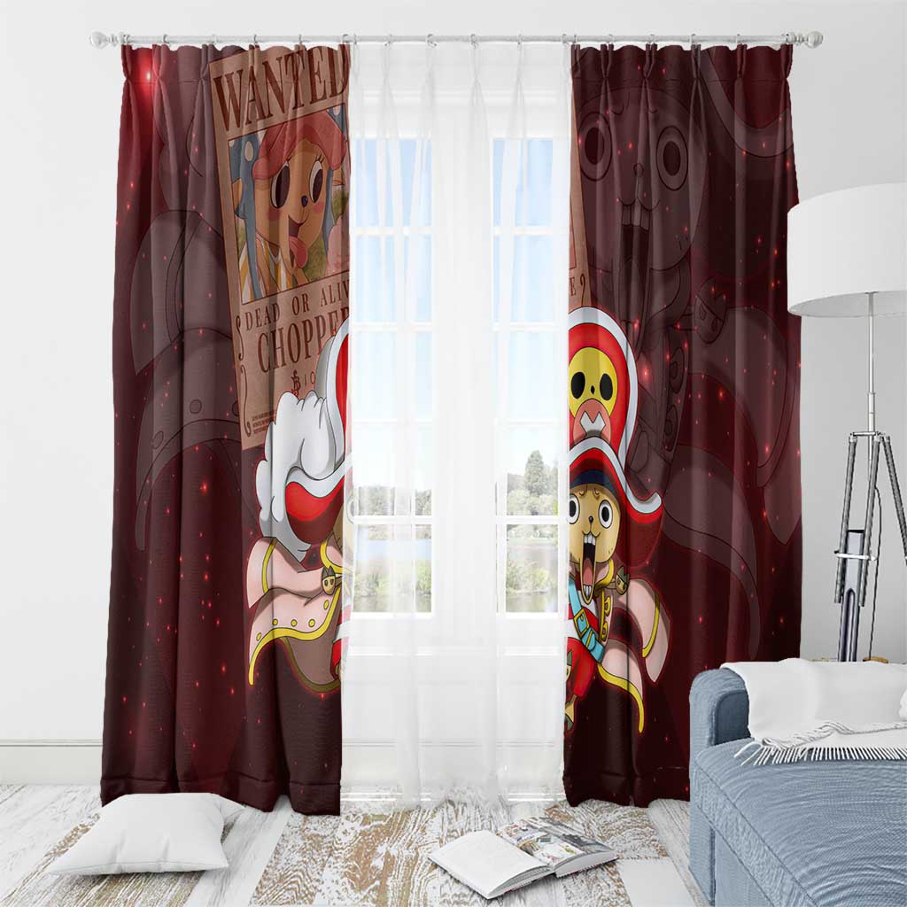 Tony Tony Chopper - One Piece Window Curtain Anime Style