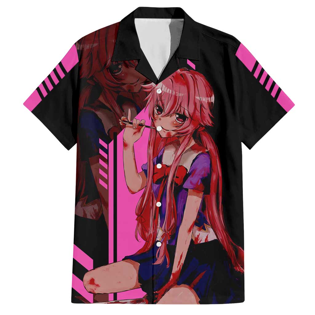 Mirai Nikki - Future Diary Hawaiian Shirt Anime Style