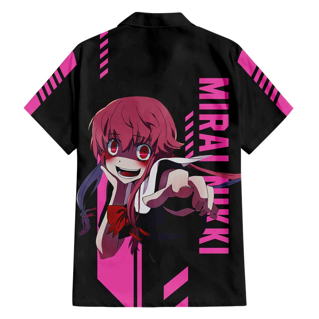 Mirai Nikki - Future Diary Hawaiian Shirt Anime Style