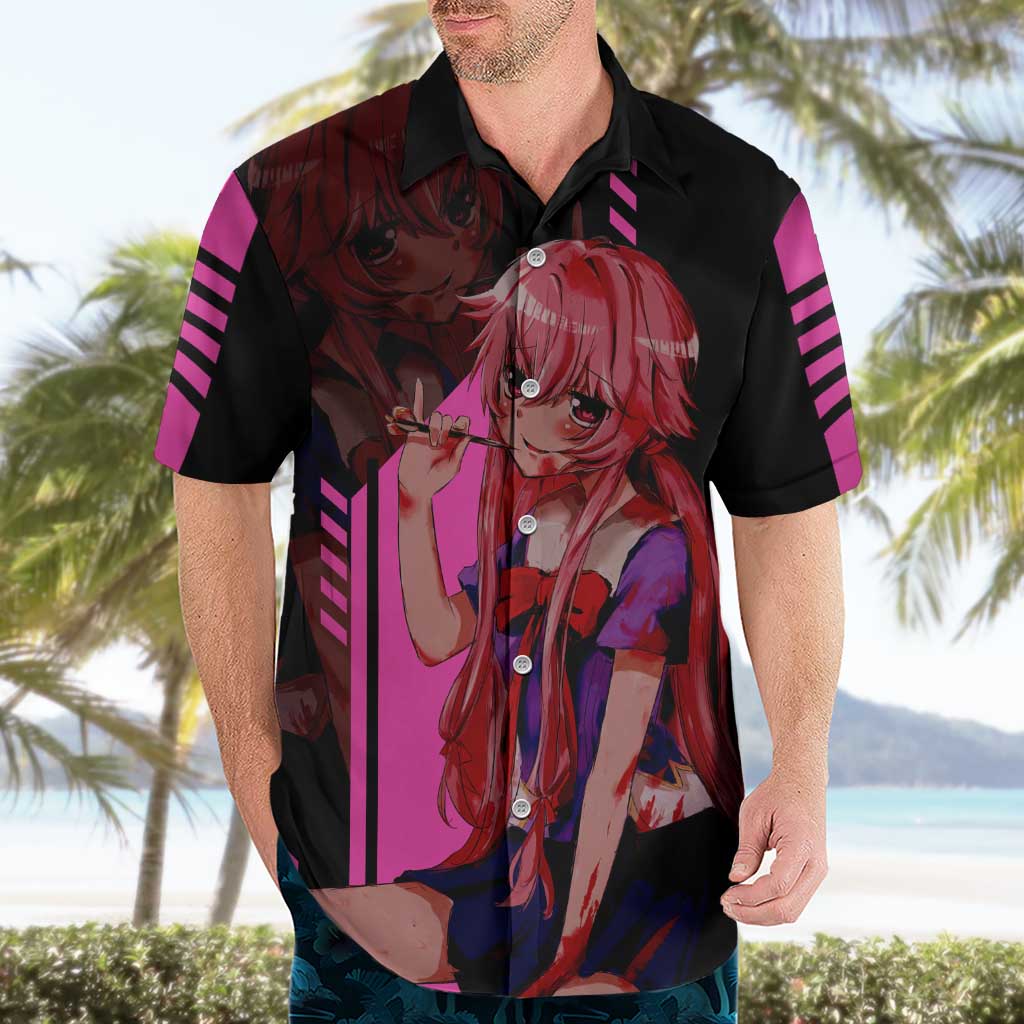 Mirai Nikki - Future Diary Hawaiian Shirt Anime Style