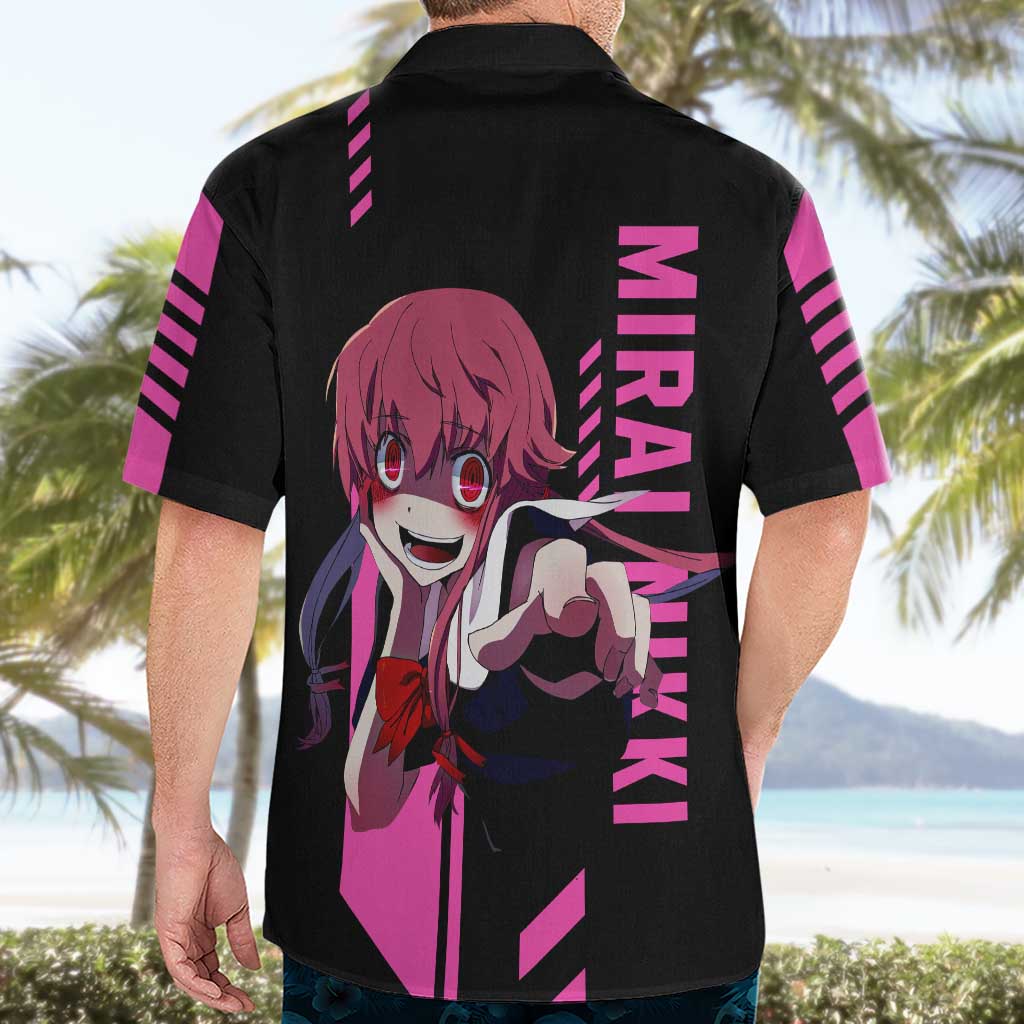 Mirai Nikki - Future Diary Hawaiian Shirt Anime Style