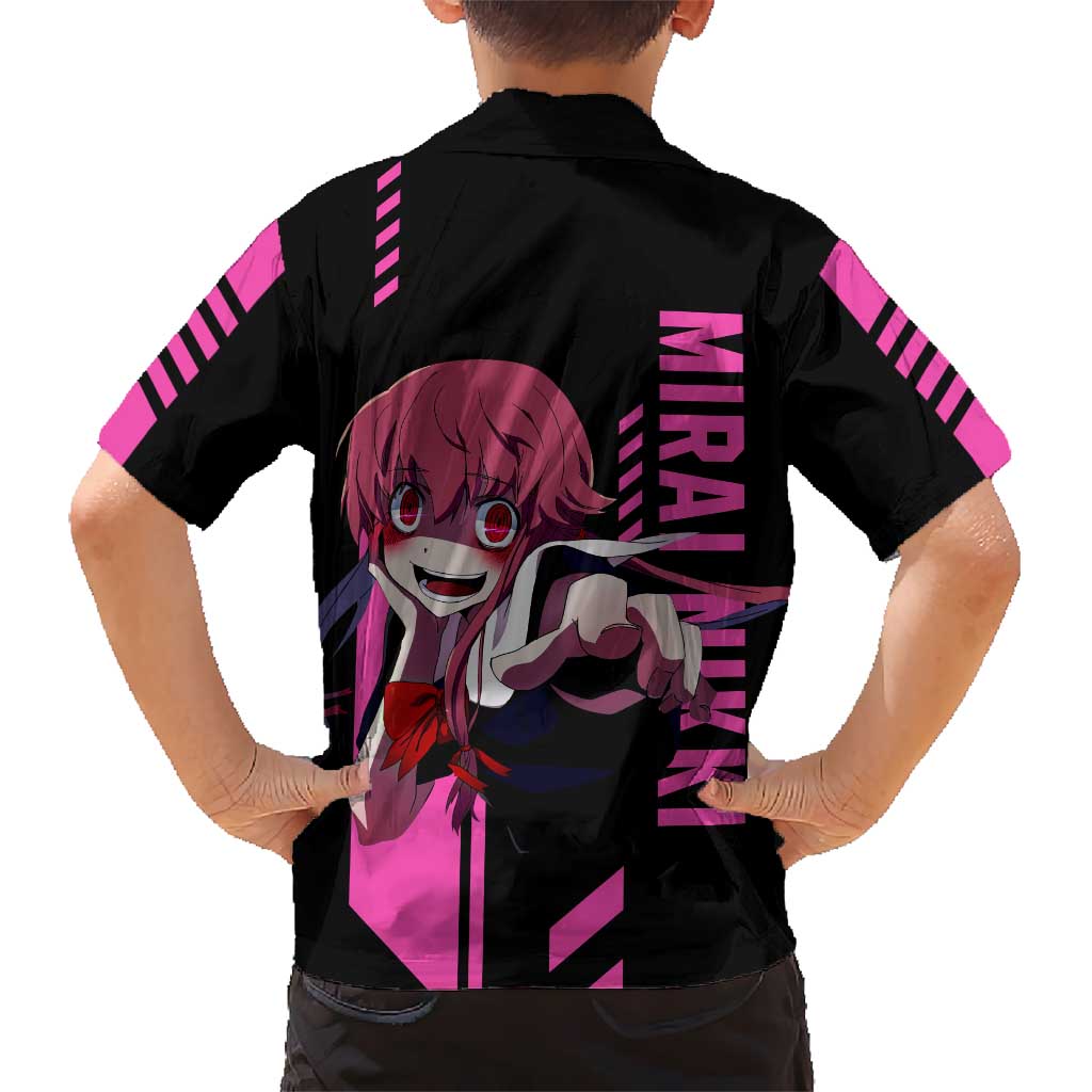 Mirai Nikki - Future Diary Hawaiian Shirt Anime Style