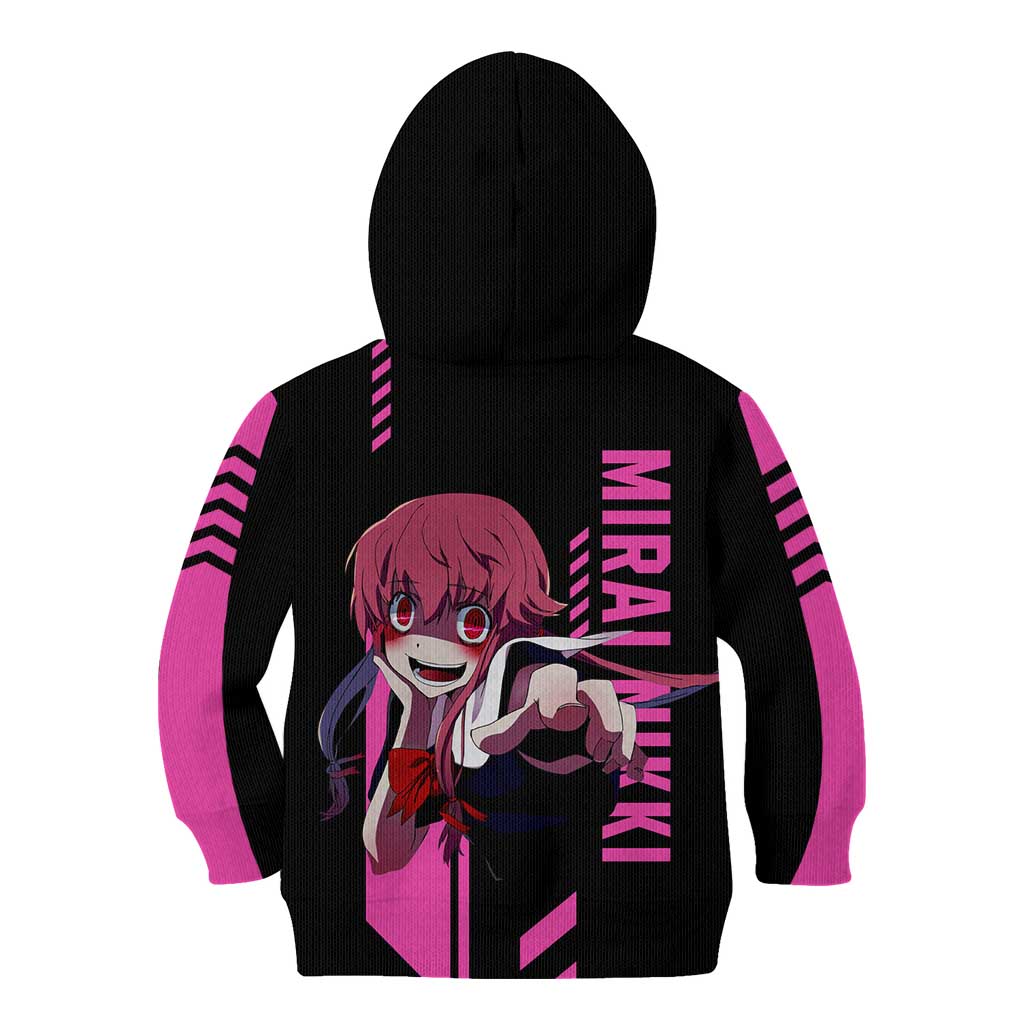 Mirai Nikki - Future Diary Kid Hoodie Anime Style