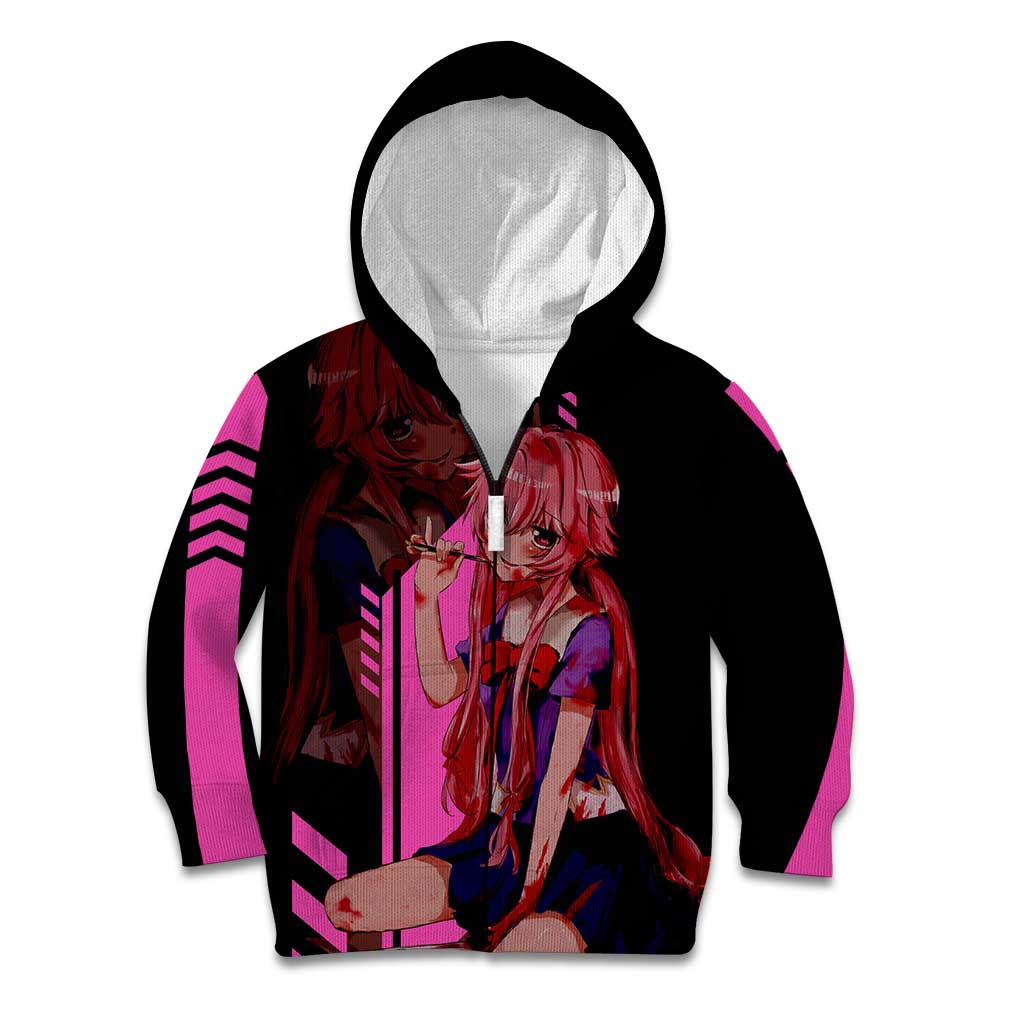 Mirai Nikki - Future Diary Kid Hoodie Anime Style