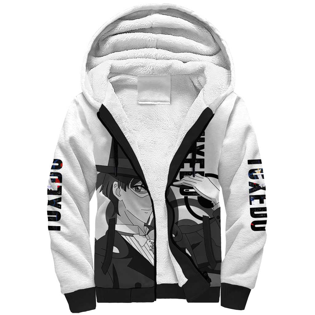 Tuxedo - Sasilor Moon Sherpa Hoodie Anime Style