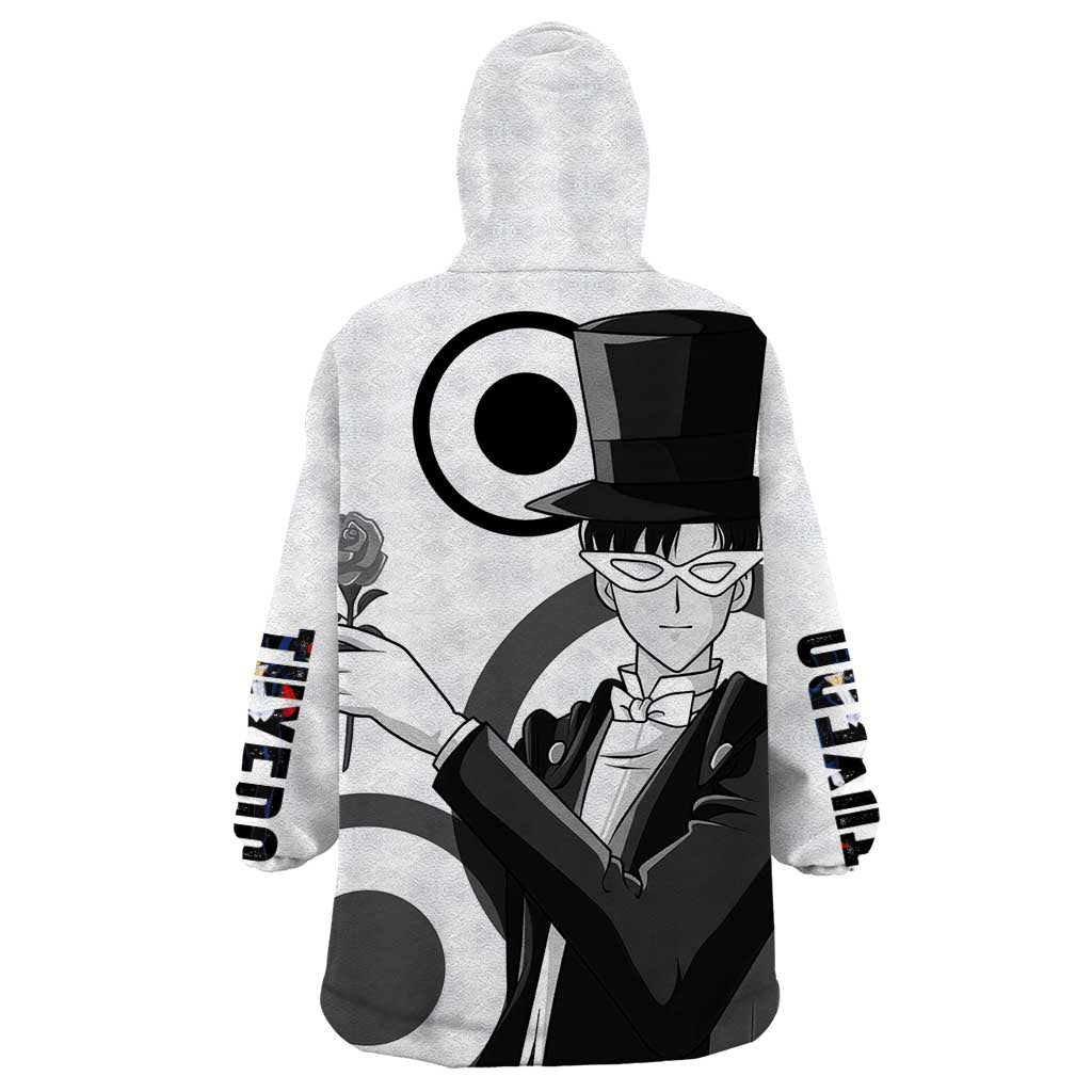 Tuxedo - Sasilor Moon Wearable Blanket Hoodie Anime Style