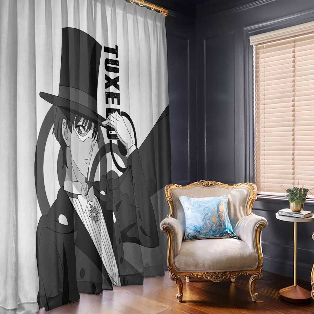 Tuxedo - Sasilor Moon Window Curtain Anime Style