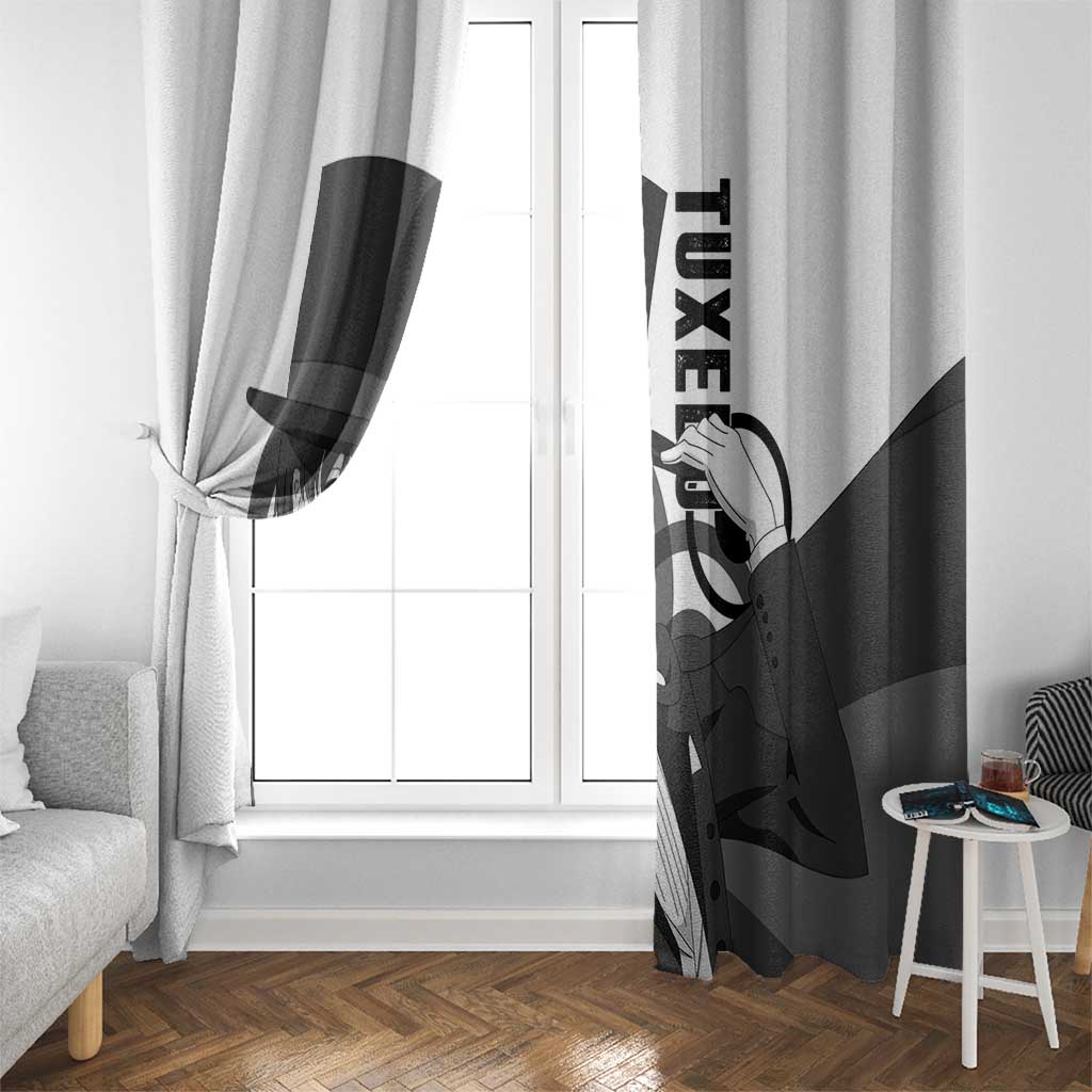 Tuxedo - Sasilor Moon Window Curtain Anime Style