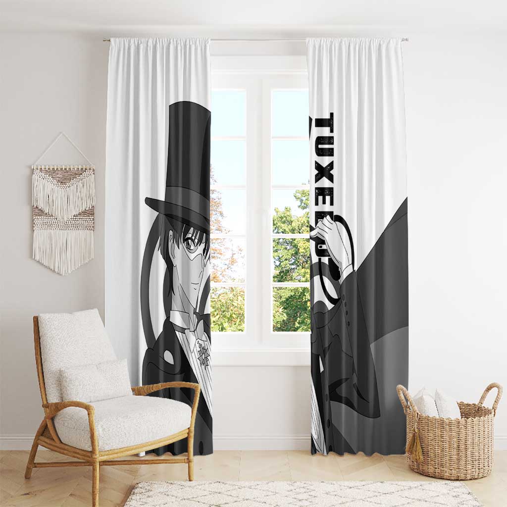 Tuxedo - Sasilor Moon Window Curtain Anime Style
