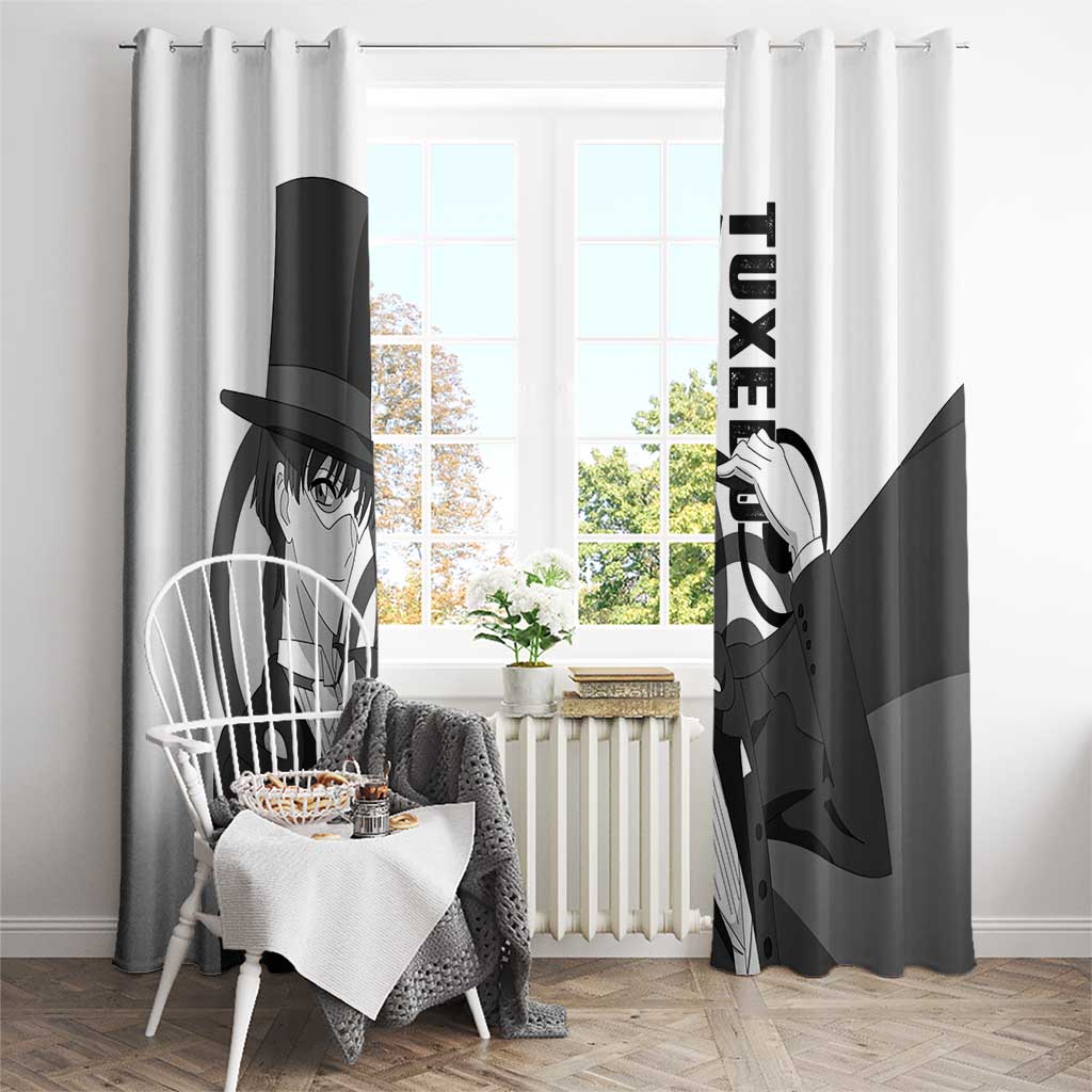 Tuxedo - Sasilor Moon Window Curtain Anime Style