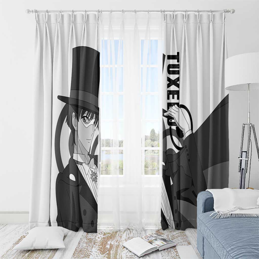 Tuxedo - Sasilor Moon Window Curtain Anime Style