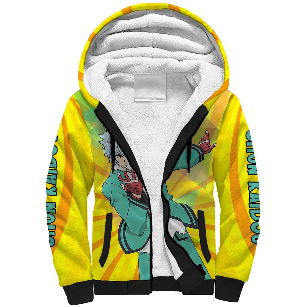 Shun Kaidou - Saiki K Sherpa Hoodie Anime Style