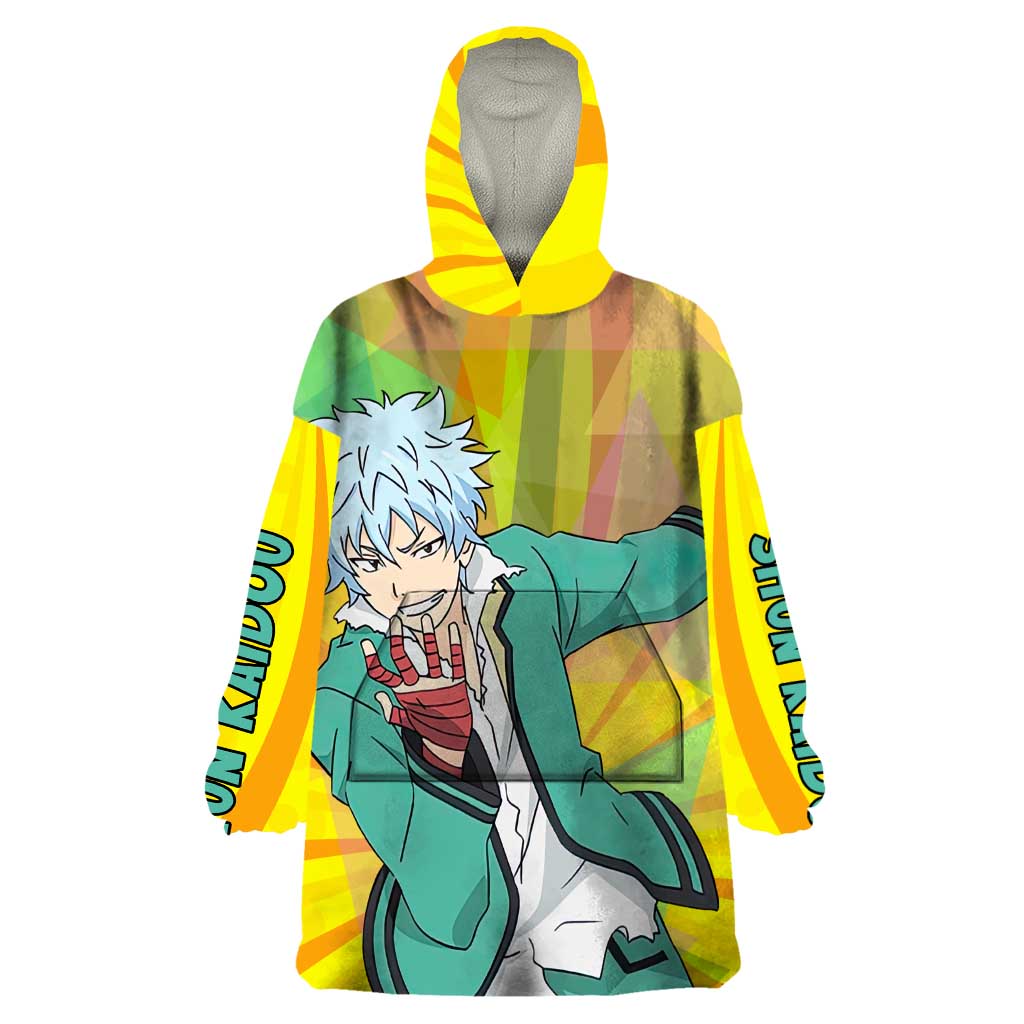 Shun Kaidou - Saiki K Wearable Blanket Hoodie Anime Style