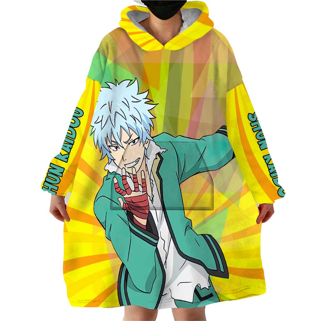 Shun Kaidou - Saiki K Wearable Blanket Hoodie Anime Style
