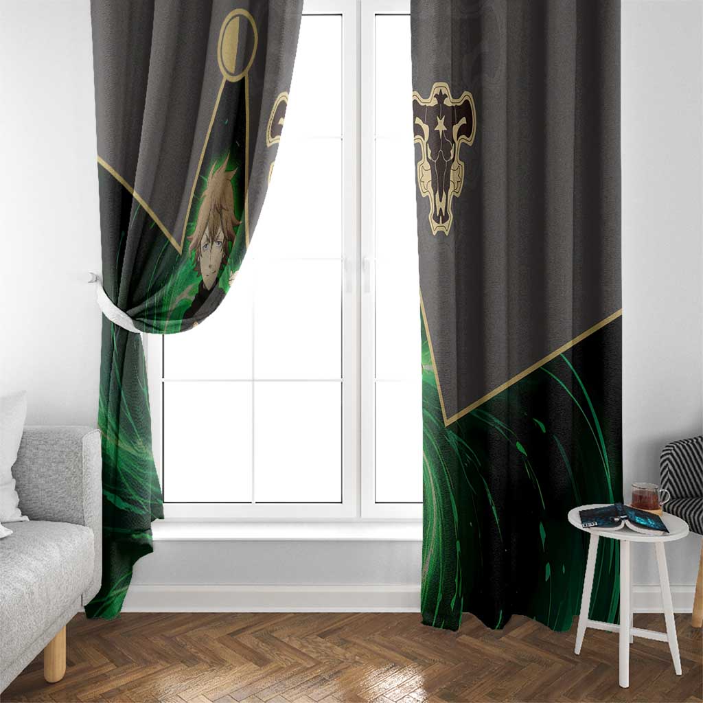 Black Bull Finral Roulacase - Black Clover Window Curtain Anime Style
