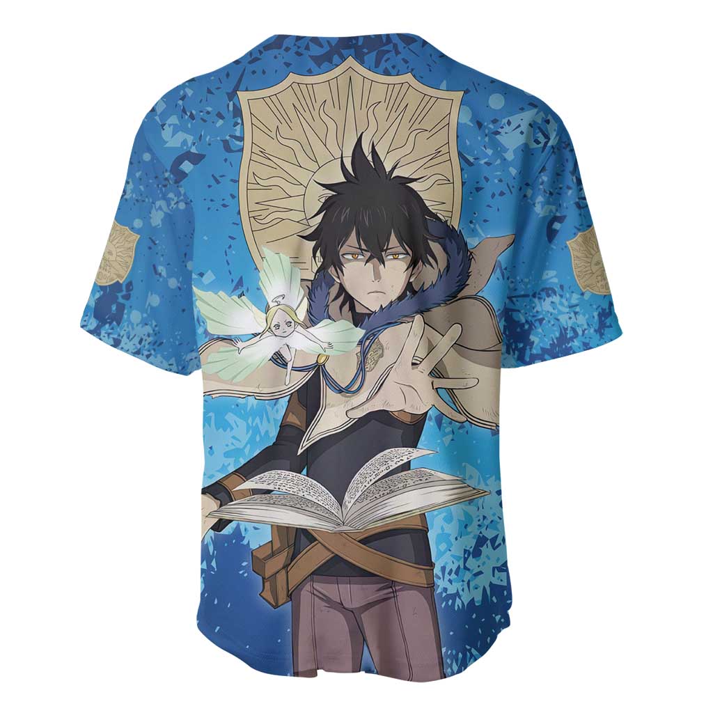 Golden Dawn Yuno - Black Clover M Baseball Jersey Anime Style